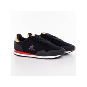 BASKET Baskets - LE COQ SPORTIF - Astra Noir - Homme - Lacets - Textile