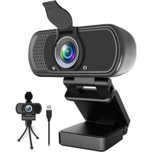 WEBCAM Webcam 1080p avec microphone stéréo, ordinateur de