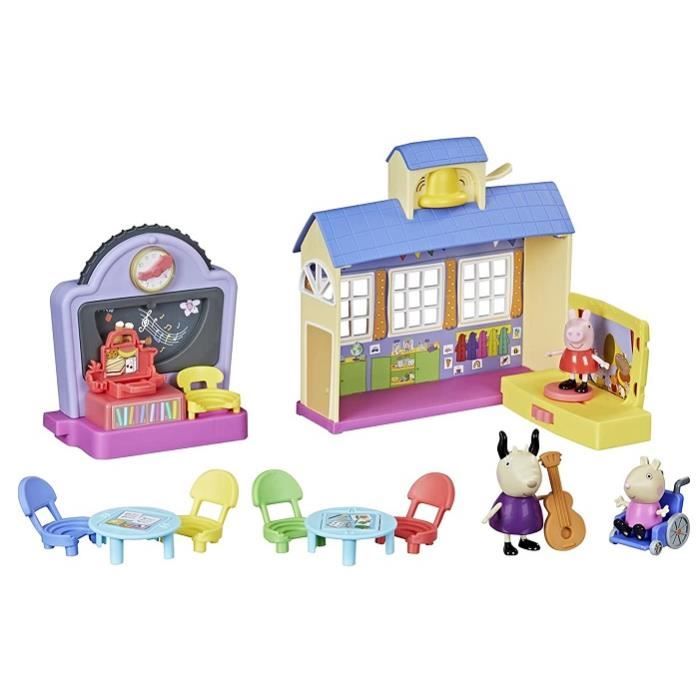 Voiture rouge familiale Peppa Pig - Jouet préscolaire avec figurines Maman  Pig et Peppa - dès 3 ans - Cdiscount Jeux - Jouets