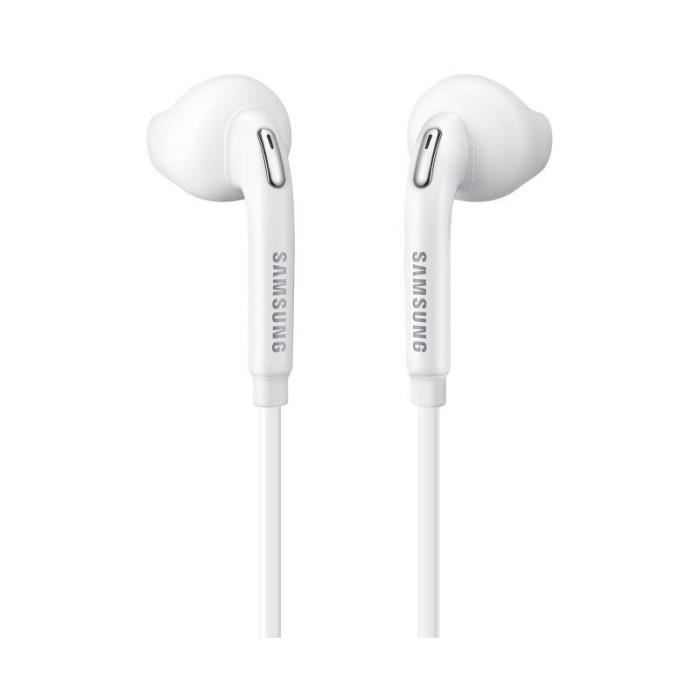 Ecouteurs Samsung Pleomax PEP-700 - Écouteurs - embout auriculaire - filaire  - jack 3,5mm - blanc