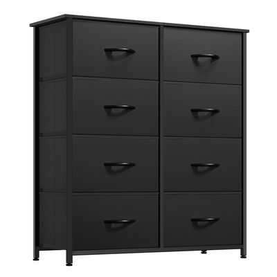 YITAHOME Commode,Meuble Chambre,8 Tiroirs en Tissu avec Poignées,Cadre
