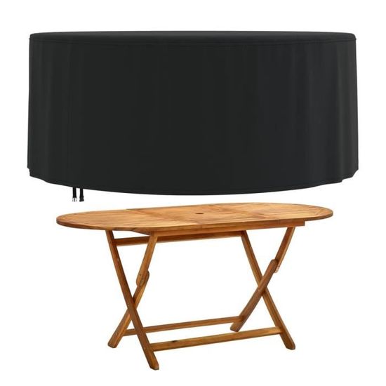 Housse Table De Jardin 300x140x82cm (LxWxH) Housses Pour