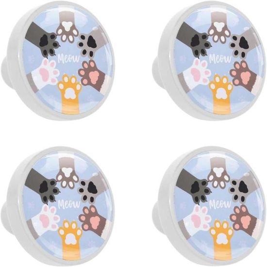 Auriselle Serviettes 3D Chats Forme Vache Orange - Set De 2, Douces Et Absorbantes Avec Bouton-Pression