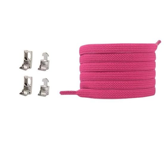 Hemobllo Lacets Cirés Rose – 243 Cm, élastiques, Résistants Au Froid – Pour Patins Hockey, Rollers, Chaussures De Sport