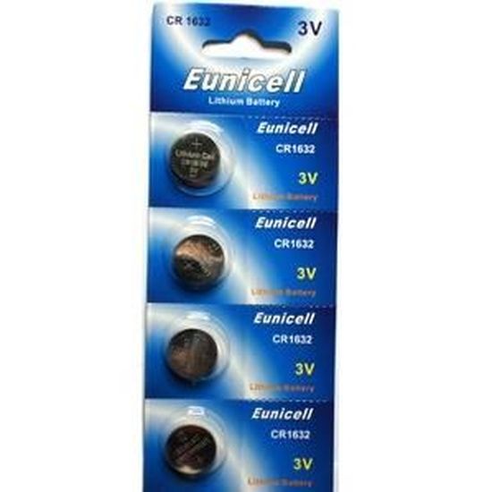 Eunicell ENVOI SOUS SUIVI EUNICELL 3 piles CR1632 1632-3V Lithium 