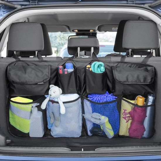 Organisateur De Cofe De Voiture Flexible 2 Pièces 100CM-cadeau Unique Accessoires D'organisation De Stockage De Voiture Pour Voiture, SUV, Van Et Berline