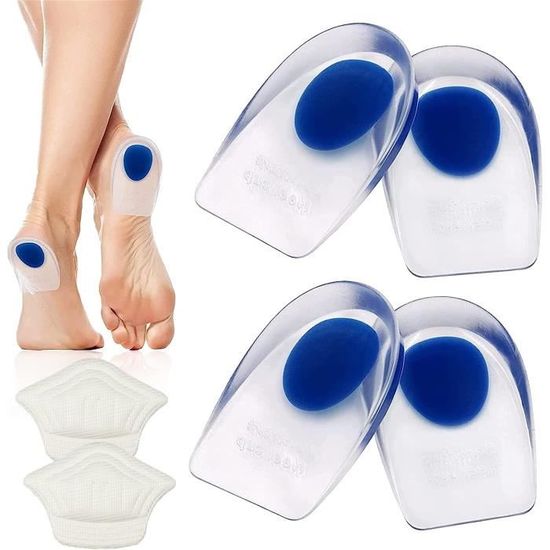 Lot De 3 Paires Coussinets Orteil Éponge Douce - Ajustables Pour Grandes Chaussures - Anti-Douleur Anti-Glissement