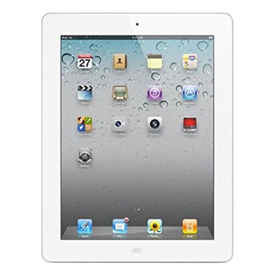 TABLETTE TACTILE Renovierte 64-GB-SIM-Karte für iPad 3 für iOS-System für Apple 9.7inch Tablet-PC,blanche