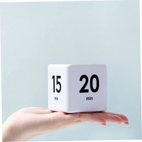 Timer du Cube Pomodoro Minute Minute Cube Timer pour la Gestion du
