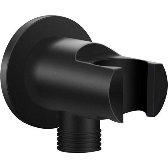 Support Pommeau Douche Universel En Laiton Chromé - Raccord 20mm, Réglable 360° Sans Perçage, Idéal Douchette & Lance Toilette