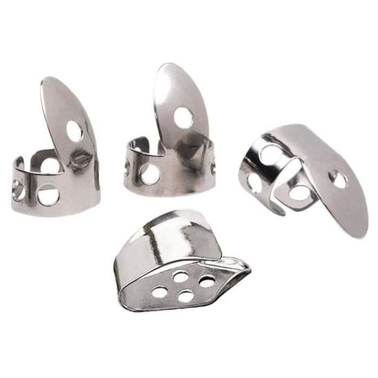 Lot De 6 Anneaux De Doigt En Acier Inox - Diamètre 17 à 22 Mm, Vierges, Pour Incrustation