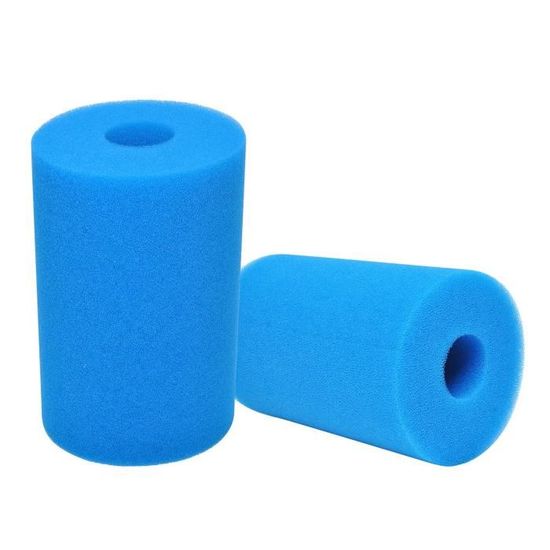 Filtre Piscine éponge Lavable Type B - Pour Pompe Intex - 14,5x4,5x25,4 Cm - Réutilisable, économique