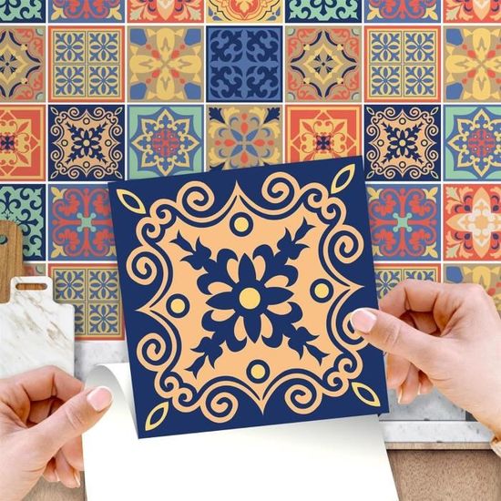 Carrelage Autocollant 3D Brique - Lot De 10 - 30x30cm - Crédence Cuisine/Salle De Bain - Art3d