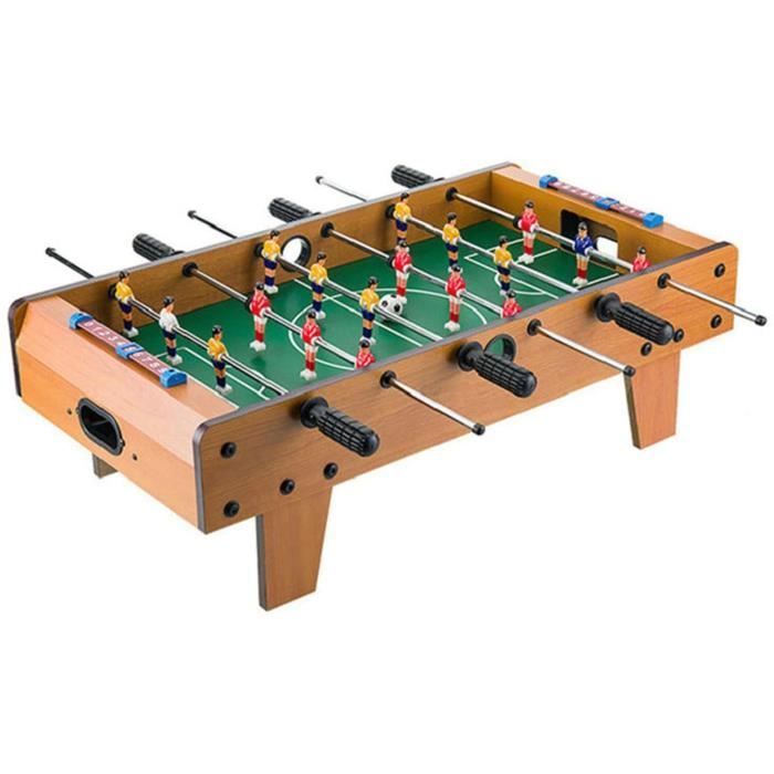 Mini Baby-Foot Jouet De Table Avec 8 Balles - Jeu Interactif Enfants Et Adultes