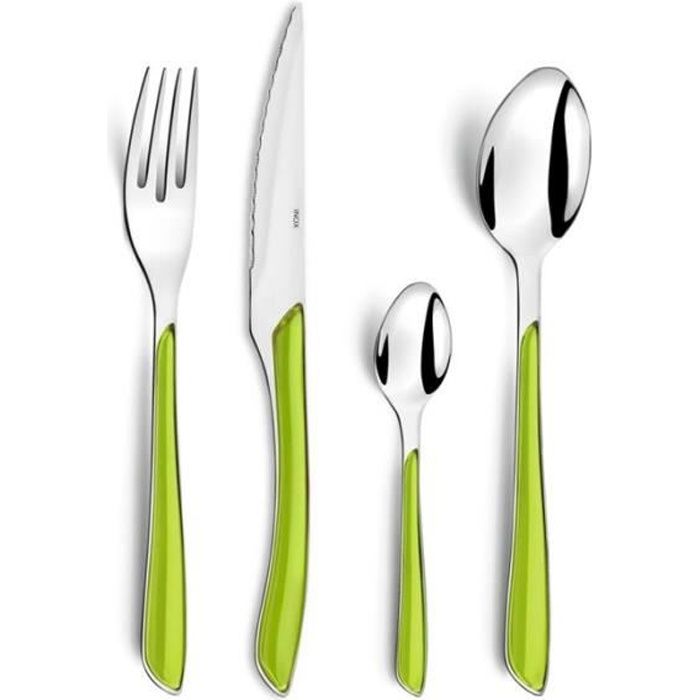 Eclat - Ménagère 16 pièces Vert anis