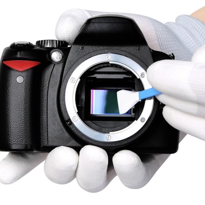 Entretien et nettoyage,Kit de nettoyage pour caméra et Photo CCD-CMOS Kit de nettoyage pour capteur VSGO DDR 16 pour le nettoyage