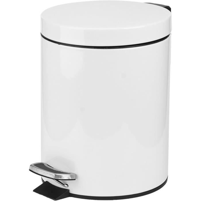 Poubelle 20l HELLOSHOP26 Poubelle De Cuisine Poubelle à Pédale 20 Litres Poubelle 20 Litres
