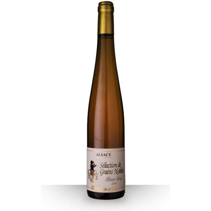 Théo Cattin Sélection de Grains Nobles Pinot Gris 2011 AOC Alsace Hatschbourg - 50cl - Vin Blanc
