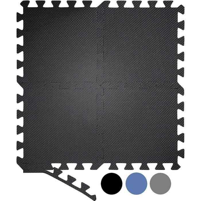 TAPIS DE SOL Lot de 20 grands tapis de sol en mousse emboîtables - Tapis de gymnastique - Tapis de sol pour entraîn1