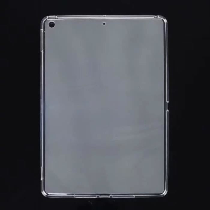 Housses - Etuis Tablette,Triple étui intelligent pour nouvel iPad 7th génération 2019 Auto sommeil-réveil léger - Type TPU-White
