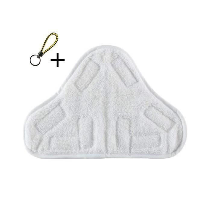 Lot de 6 lingettes microfibres lavables pour balai vapeur H2O H20 X5