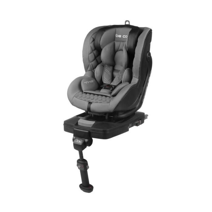 BE COOL Siège auto Twist 2.0 Isofix Groupe 0+/1 + base isofix - Noir