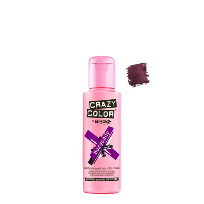 crazy color 100 ml burgundi