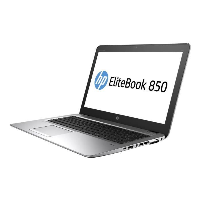 HP EliteBook 850 G3 Ultrabook Core i5 6200U - 2.3 GHz Win 7 Pro 64 bits (comprend Licence Windows 10 Pro 64 bits) 8 Go RAM 256…