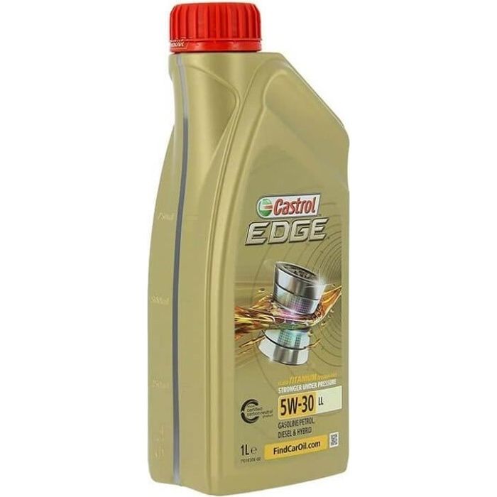 CASTROL Huile-Additif Edge LL - Synthetique / 5W30 / 1L