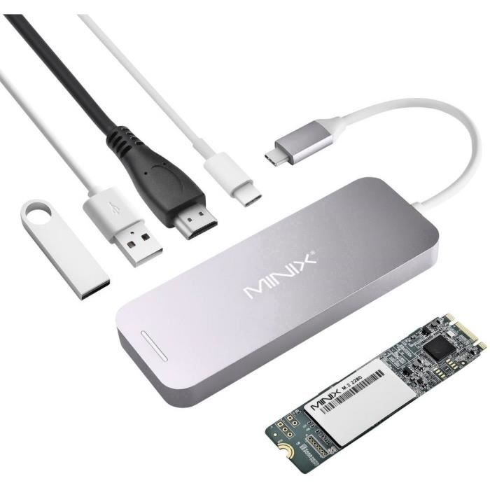 SSD interne SATA M.2 2280 240 Go Minix NEO-S2GR 1 pc(s)
