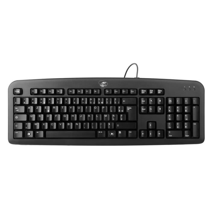 Mobility LAB - ML300450 - Clavier filaire ‘Deluxe Keyboard’, Ergonomique au design élégant et moderne, Touches souples et silenc