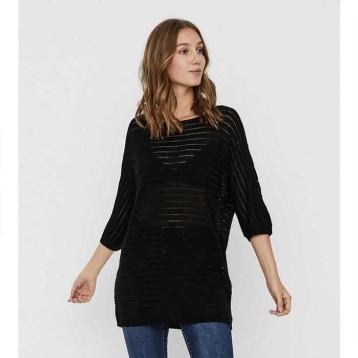 Vêtements femme Chandails Vero Moda Yoyo 3/4 Boat Neck Long