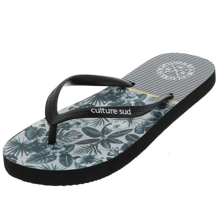 Tongs claquettes Spectry tong jr noire - Culture sud