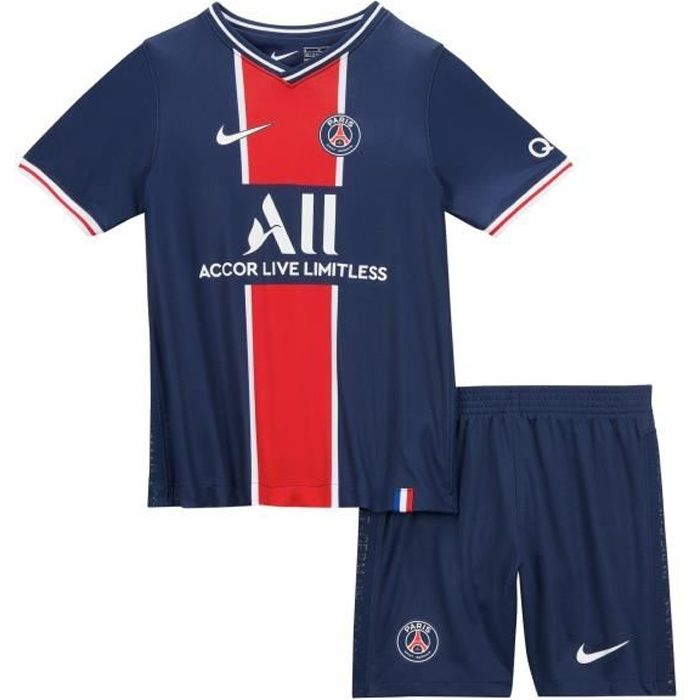 Mini Kit PSG Domicile 2020/2021 Junior 100 % Polyester