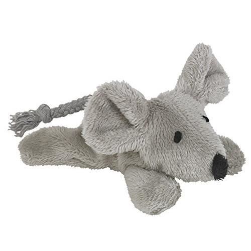 Nobby Jouet Peluche en Forme Souris Gris + Herbe à Chat pour Chat 3,5 cm 67461