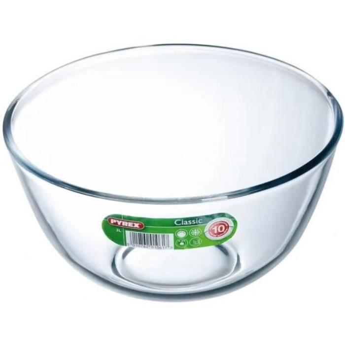 Jatte Classic en verre - 3 L - D: 24 cm