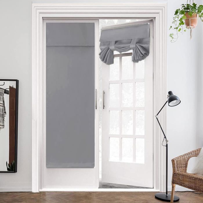 Rideau Pour Porte Vitree