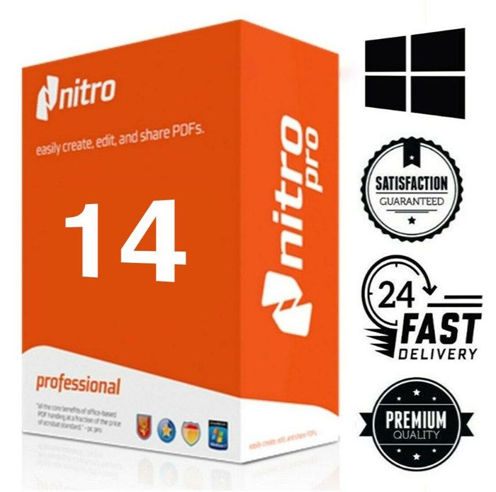 Nitro PDF Pro 14 Enterprise version complete 2024 multilingue pour windows - LICENCE A VIE & LIVRAISON RAPIDE