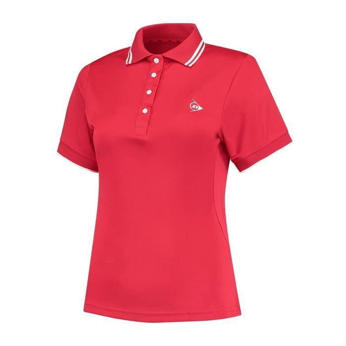 maillot - debardeur - t-shirt - polo de running - athletisme dunlop - 880219 - polo club ladies femme