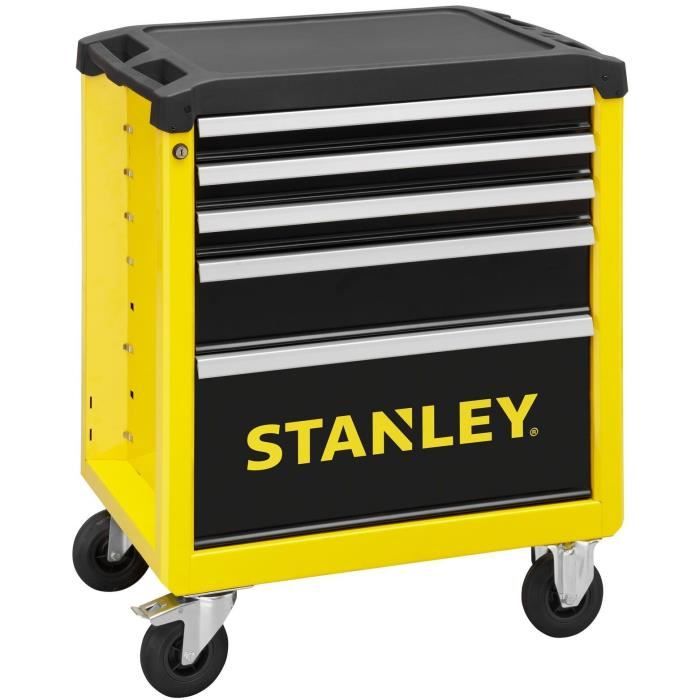 Servante 5 Tiroirs STANLEY STST74305 1 Fabrication Française Charge Maximale de 300 kg