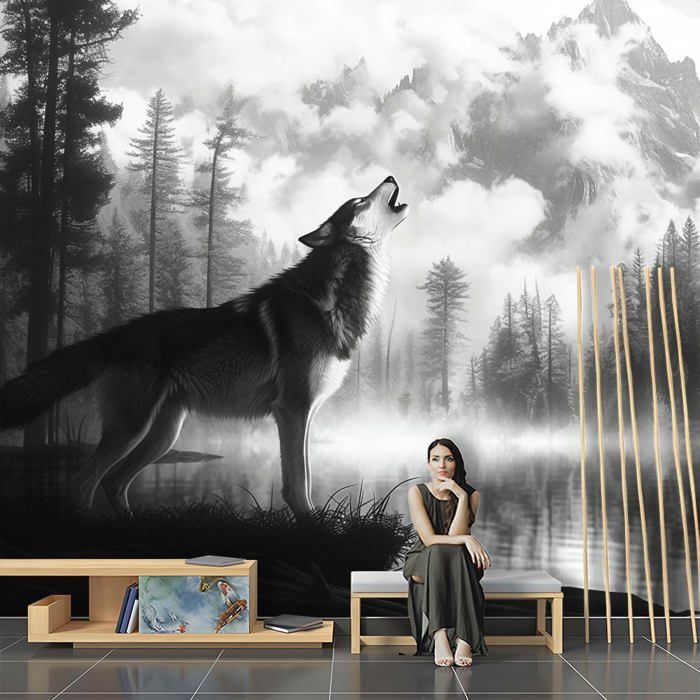 Papier Peint Panoramique Photographie Ciel 140 - Salon Chambre Cuisine Couloir Intisse 384 X 255 Cm Adhesif 90553004