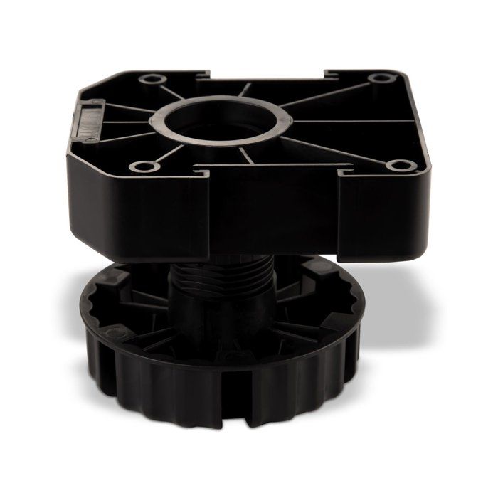 Set de 4 x Pied de Meuble 75 mm réglable de SOTECH Set de 4 x Pied de Meuble 75 mm réglable de SOTECH