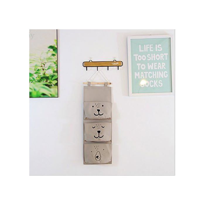 SuoXing Organiseur Mural De Chevet Pour Chambre à Coucher