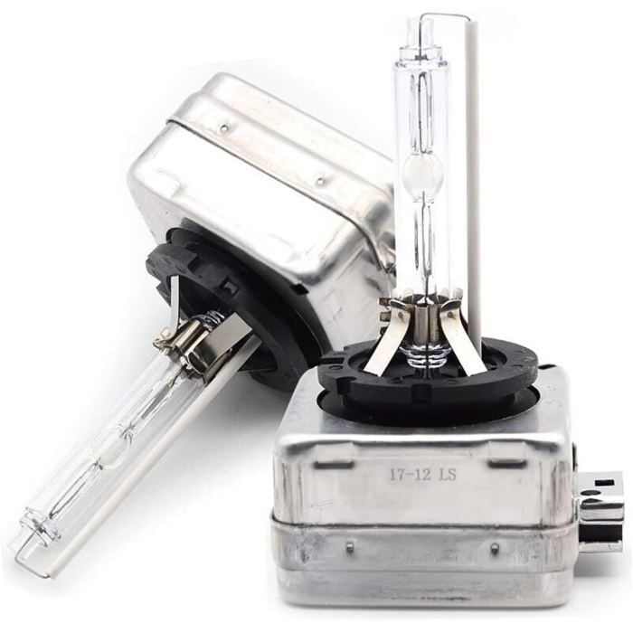 D1S 6000k Ampoule Xénon HID LED Lampe de Rechange pour 12V 35W Voiture Phare Avantlot de 2