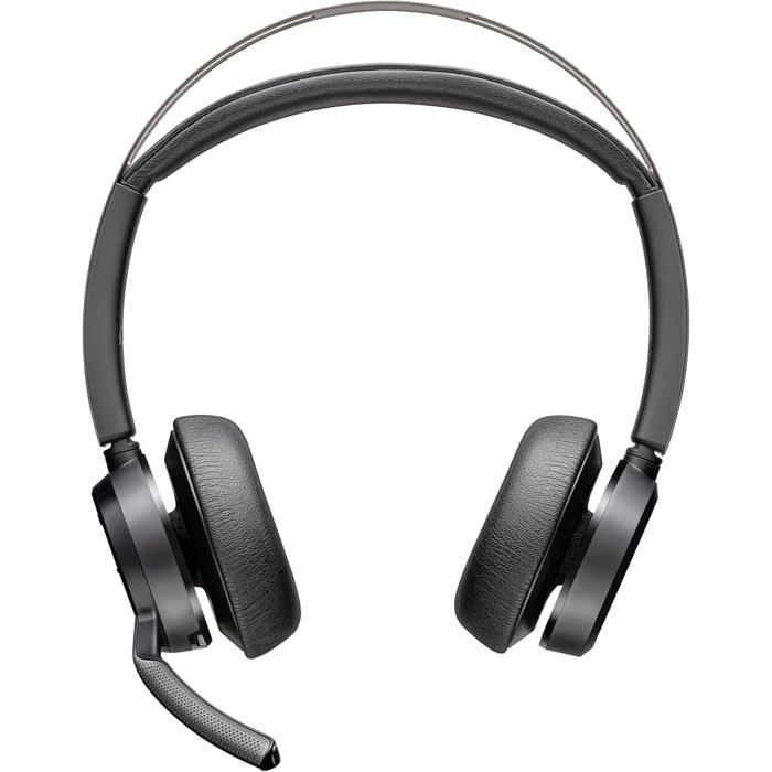 Écouteur sans fil - POLY - Voyager Focus 2 UC - ANC 3 niveaux - Poly Acoustic Fence - Bluetooth BT700 inclus