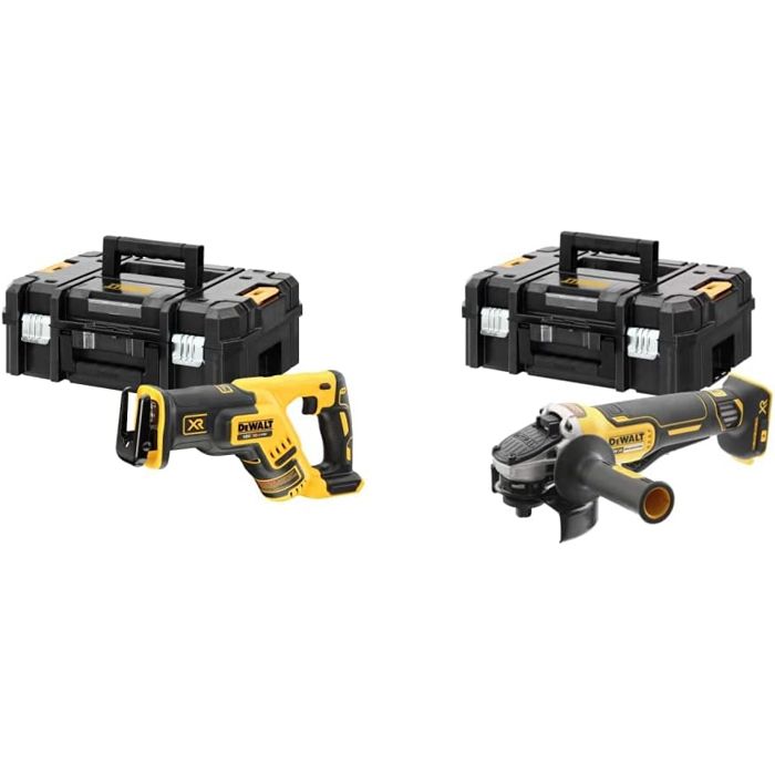 Scie Sabre DEWALT DCS367NT-XJ & Meuleuse DCG406NT-XJ - Brushless 18V