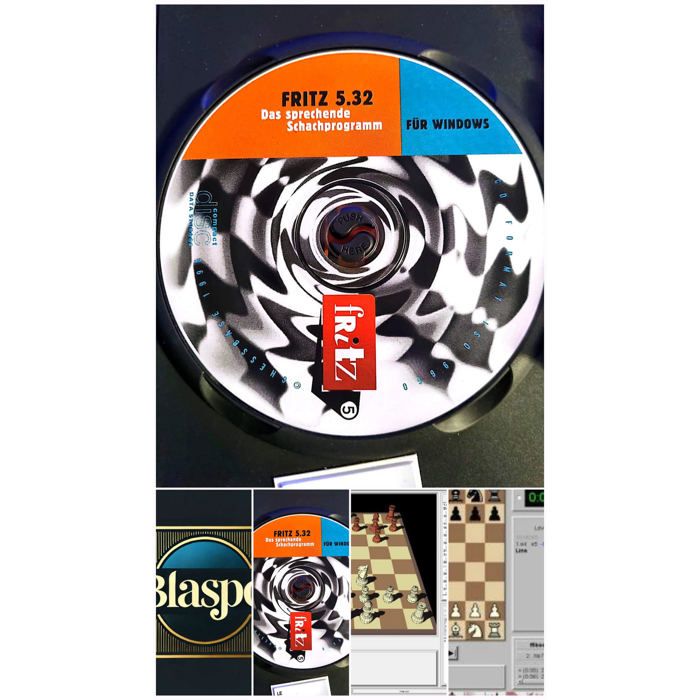 Chessbase Fritz 5.32 – Jeu D’Échecs PC – Cd-Rom Seul – Version Windows