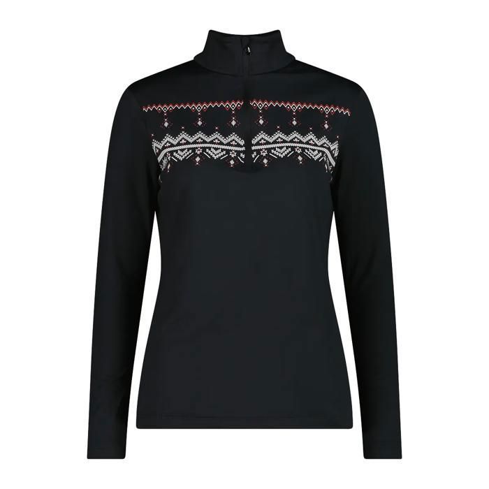 Pull polaire 1/2 zip femme CMP Softech - nero Pull polaire 1/2 zip femme CMP Softech - nero