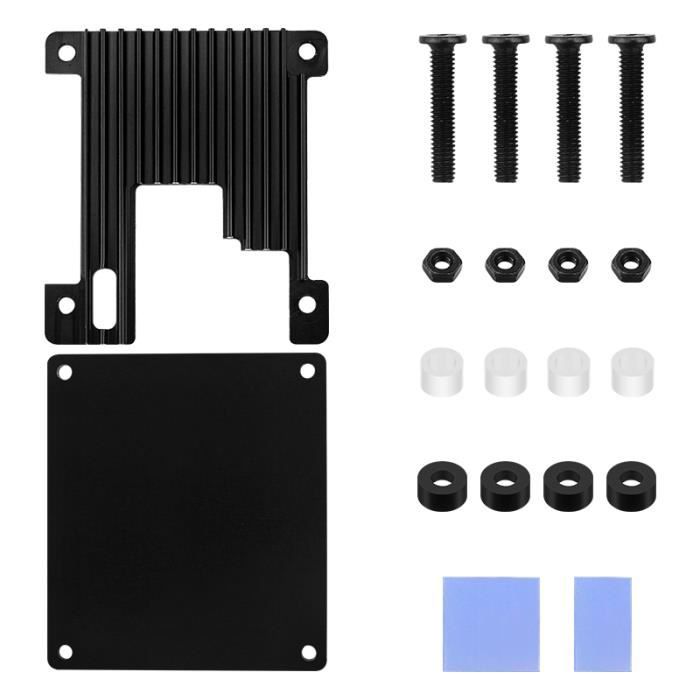 Boîtier En Aluminium Avec Reoidissement Passif Pour Raspberry Pi 4B(Noir) | Rakuten