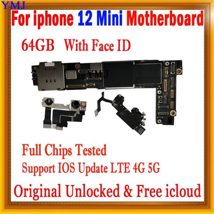 03 Carte Mère (Motherboard) iPhone 12 Mini - débloquée avec